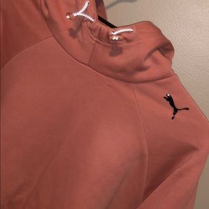 Never worn - Puma - pale pink sport hoodie